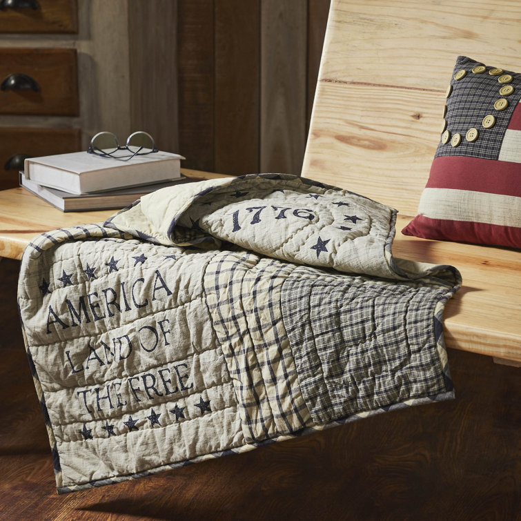 VHC Brands My Country Throw Blanket Wayfair